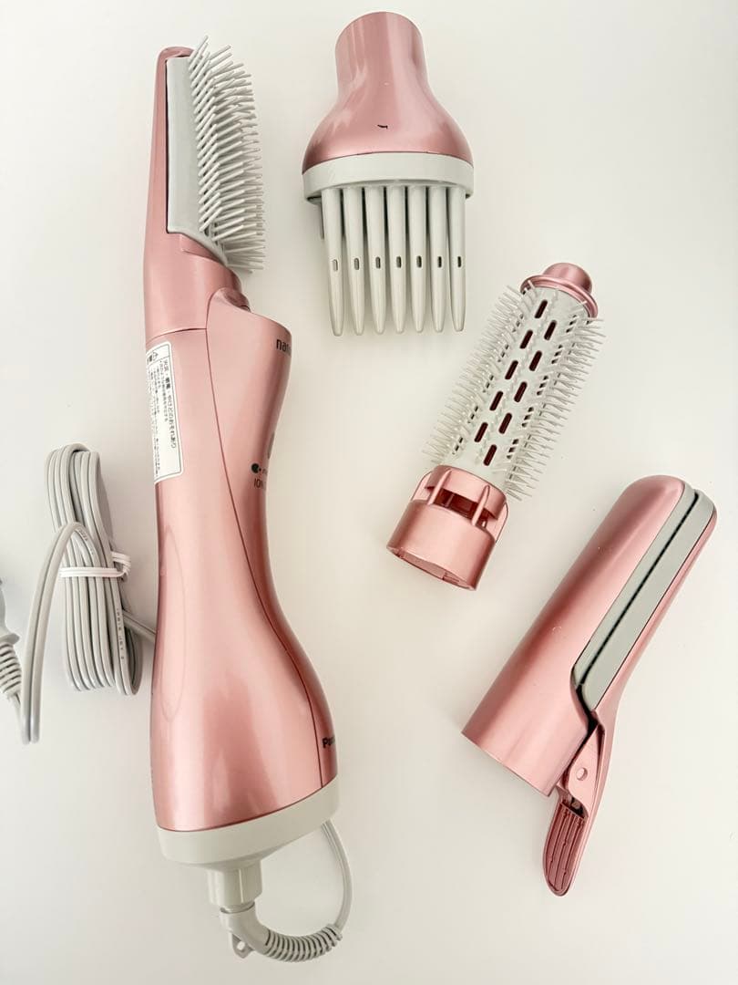 【箱無し1度使用】Panasonic くるくるドライヤー ナノケアEH-KN8G