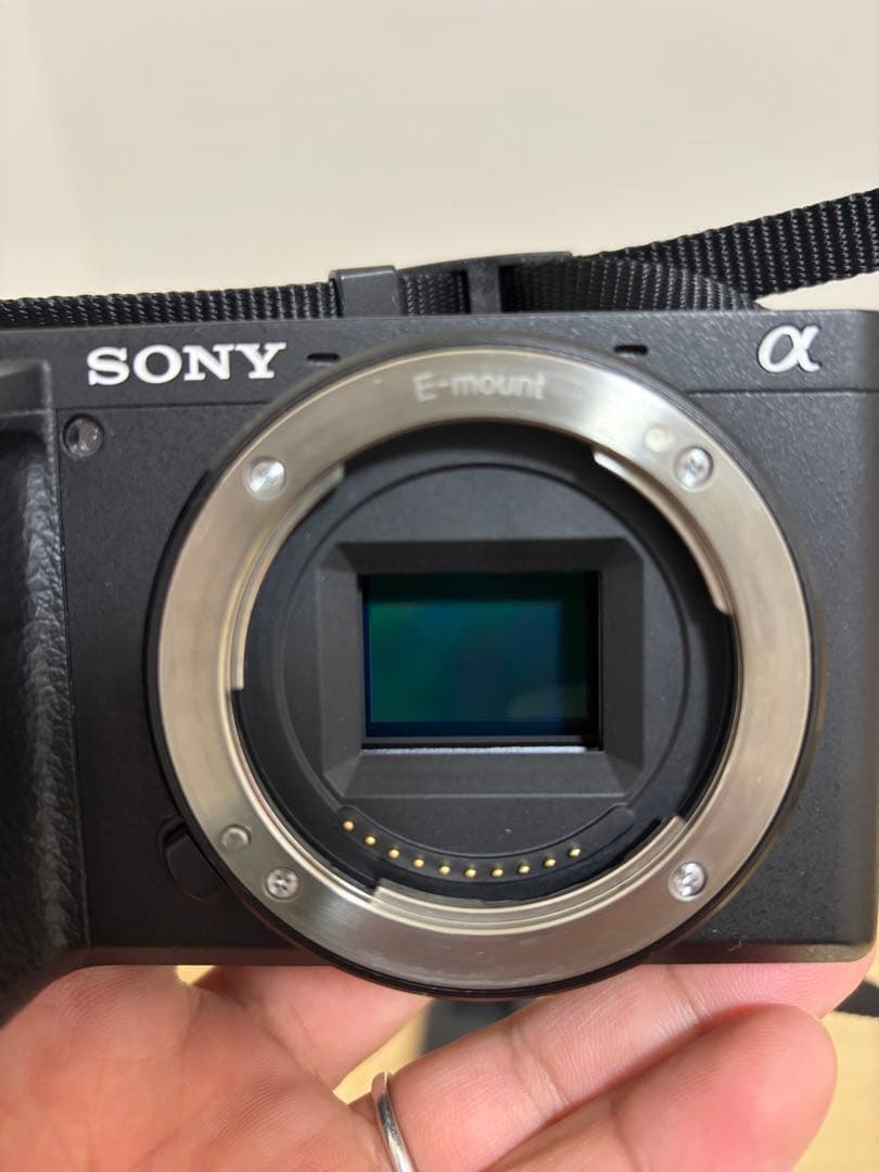 SONY α E-mount ミラーレスカメラ 本体と付属品