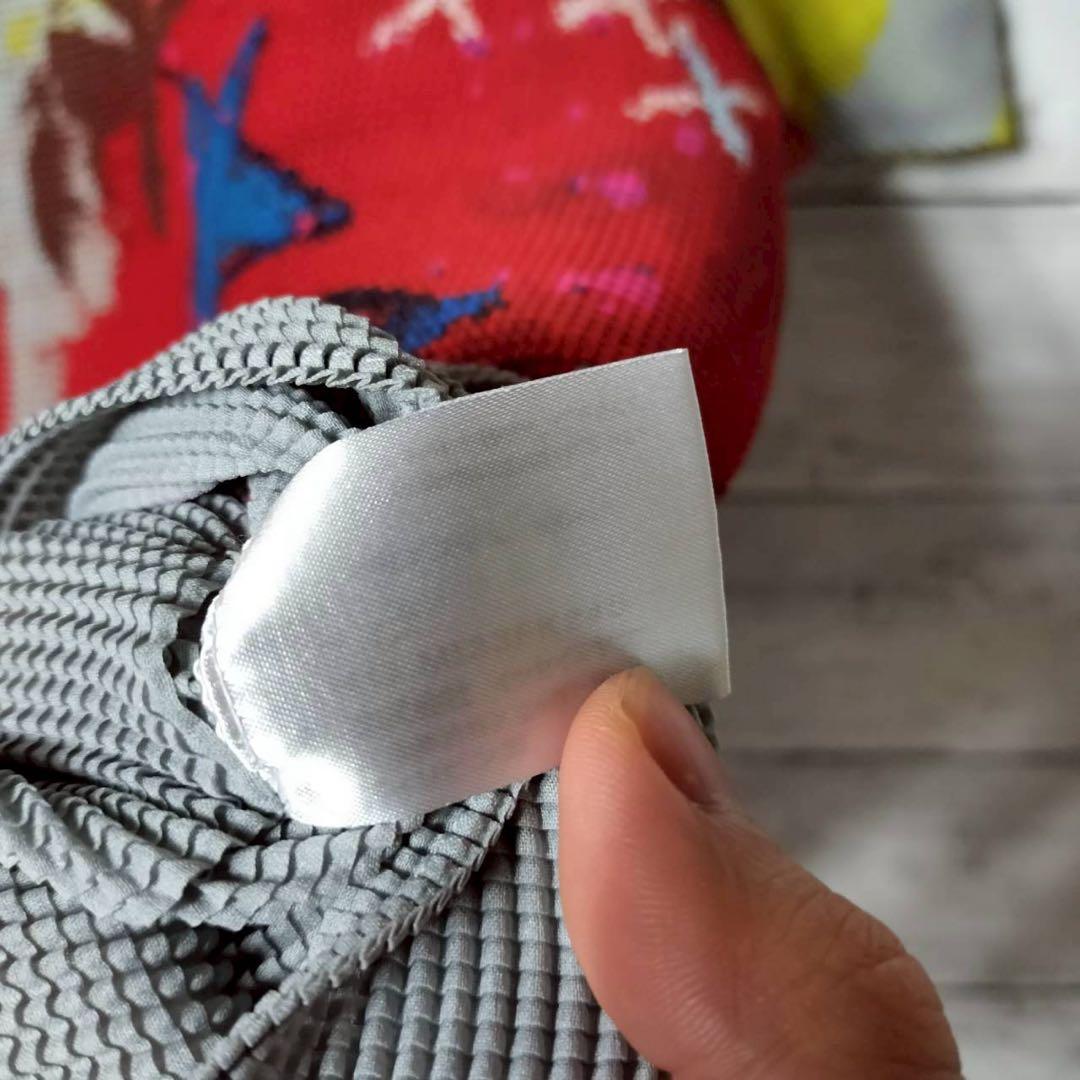 ミーバイイッセイミヤケ 半袖カットソー ハイネック ペイント 総柄