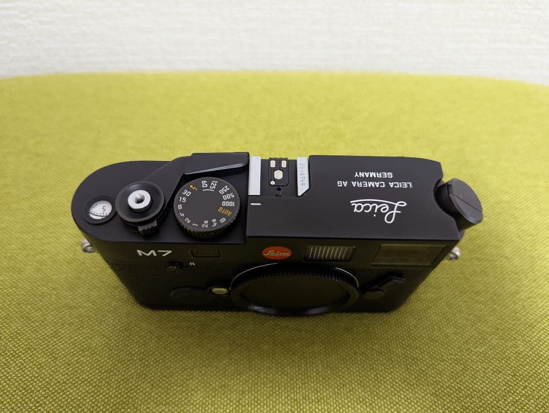 【美品】Leica M7 ブラック 0.72 Japan engrave OH済