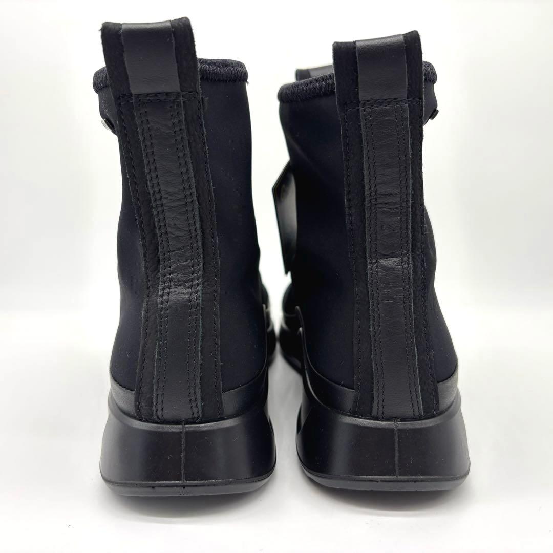【新品・タグ付】エコー レインシューズ ゴアテックス ブラック 24.5