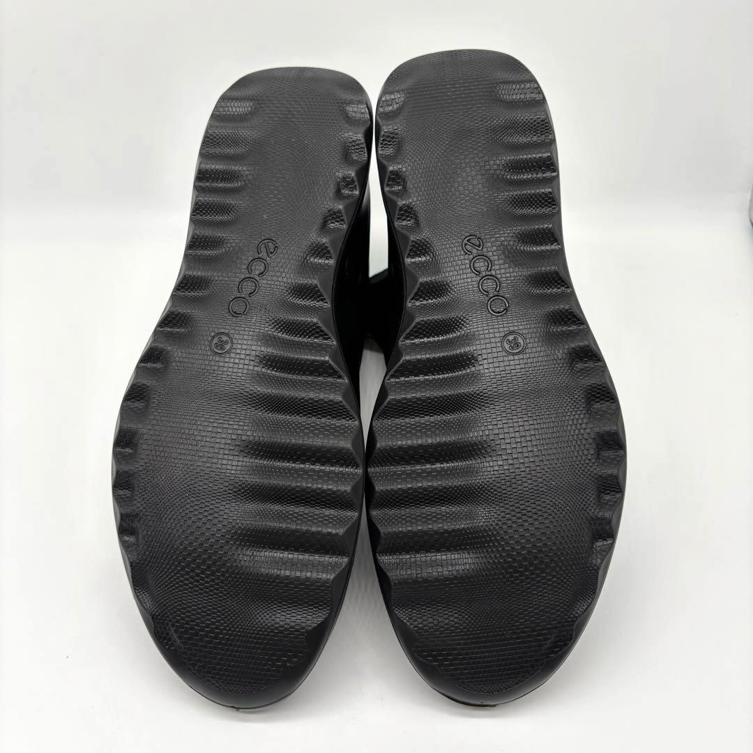 【新品・タグ付】エコー レインシューズ ゴアテックス ブラック 24.5