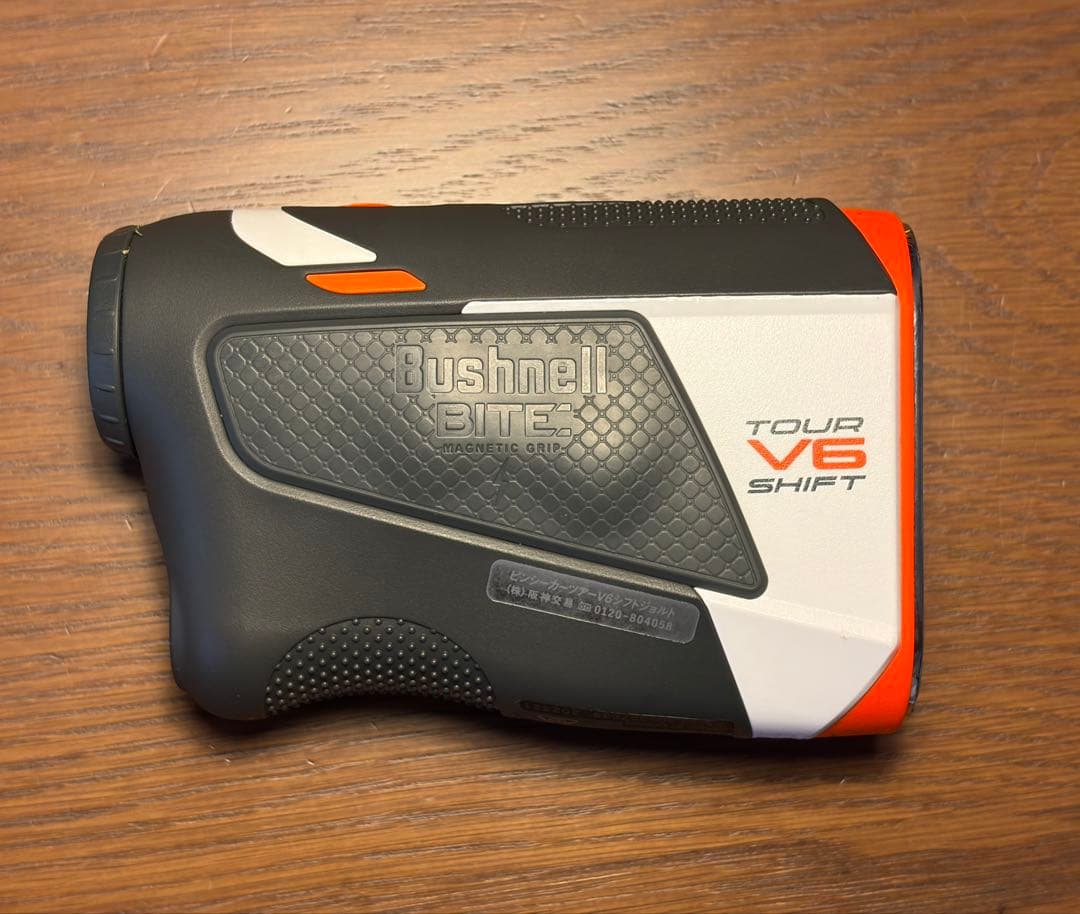 ブッシュネル レーザー距離計 ピンシーカーツアー V6シフトジョルト・電池2個付