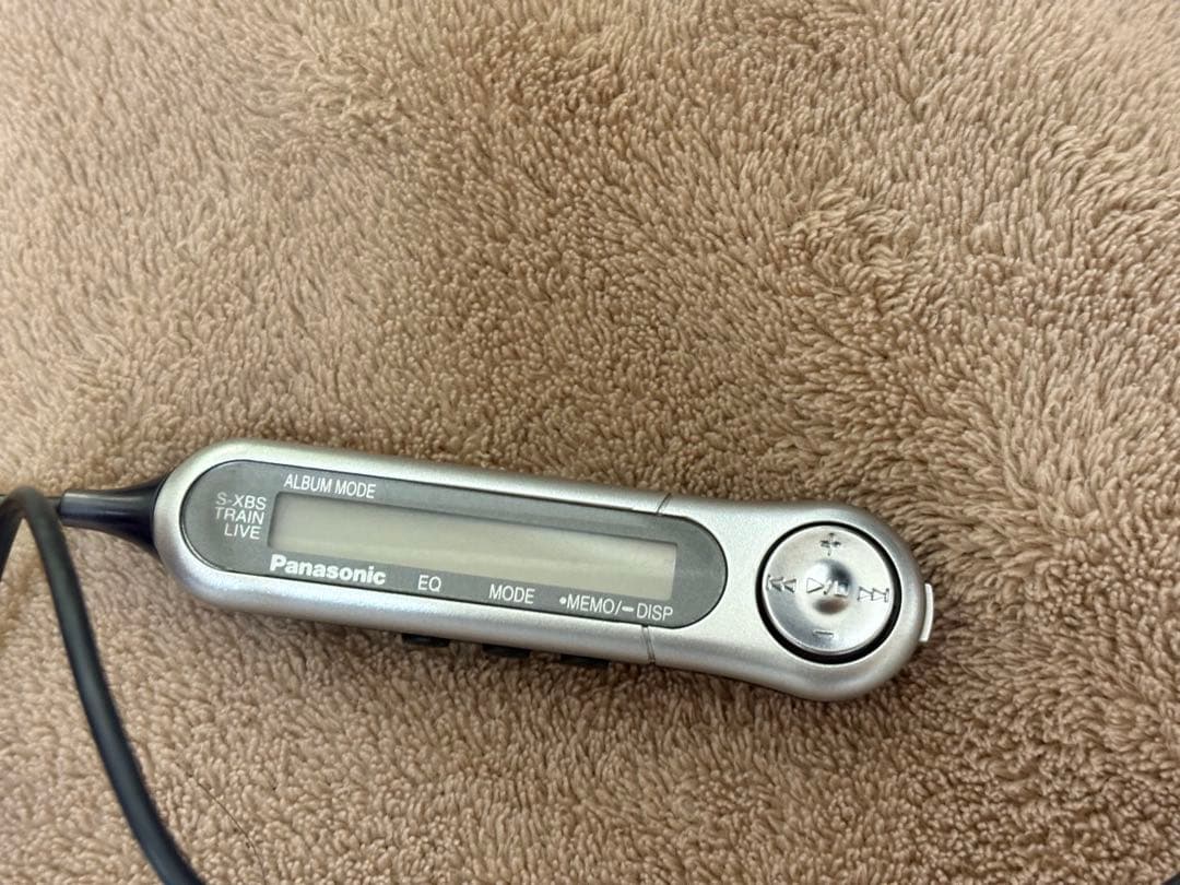 【動作品】Panasonic SL-J900 ポータブルCDプレーヤー ゴールド