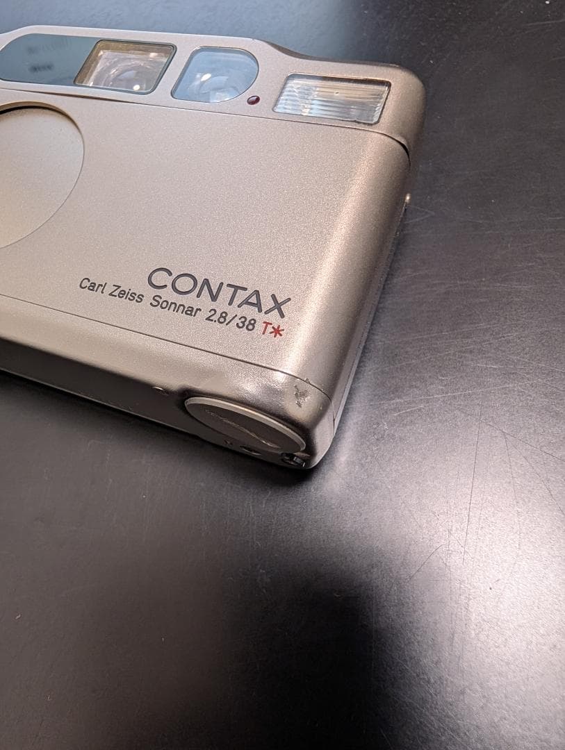 Contax T2 チタンシルバー フィルムカメラ