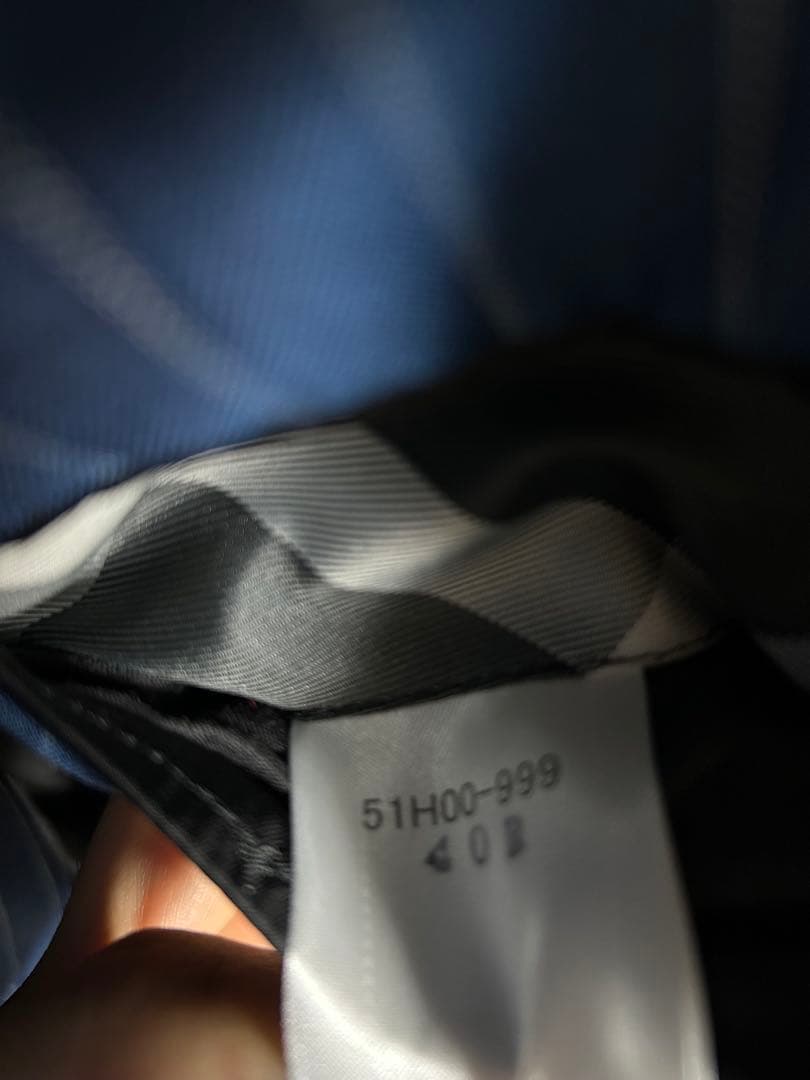 美品　ブラックレーベルクレストブリッジ スーツ　ネイビー　M 御幸毛織