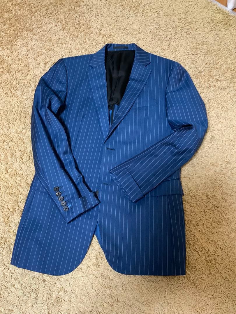 美品　ブラックレーベルクレストブリッジ スーツ　ネイビー　M 御幸毛織