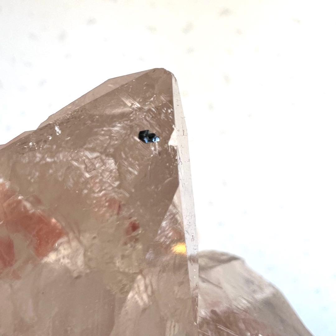 最高級　聖地ヒマラヤ マニハール産　高波動 天然水晶ポイント 高透明　2