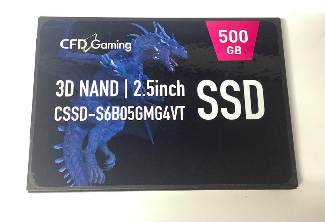 ②-WA426-CFD Gaming SATA 500GB SSD 2.5 1点