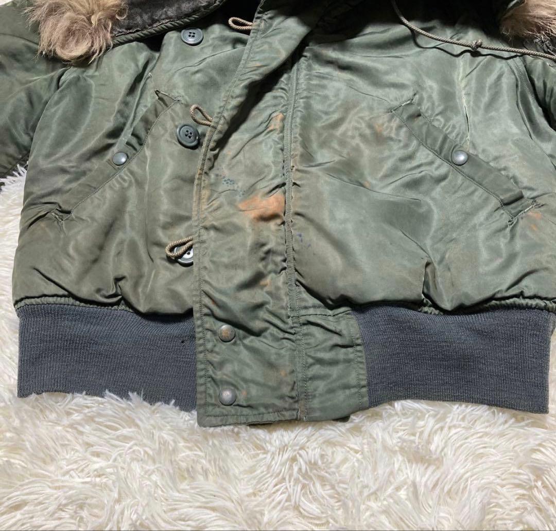 実物　希少　黒タグ　アルファインダストリーズ　N-2B 1964年度　M