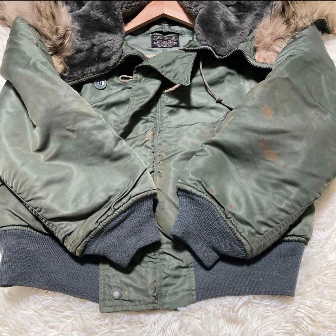 実物　希少　黒タグ　アルファインダストリーズ　N-2B 1964年度　M