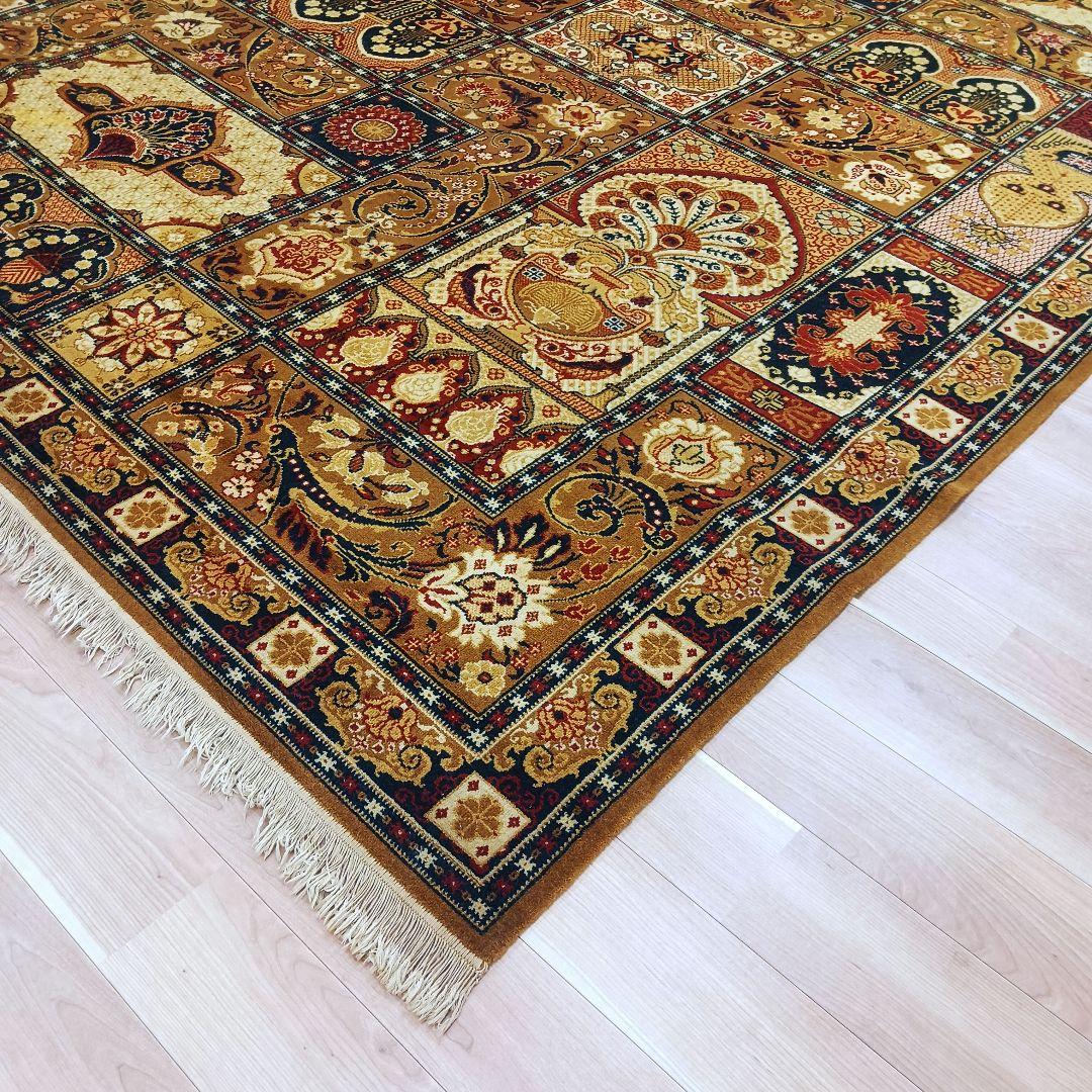 ドイツ製 ウィルトン織絨毯 純毛 ウール 大判カーペット240×340㎝