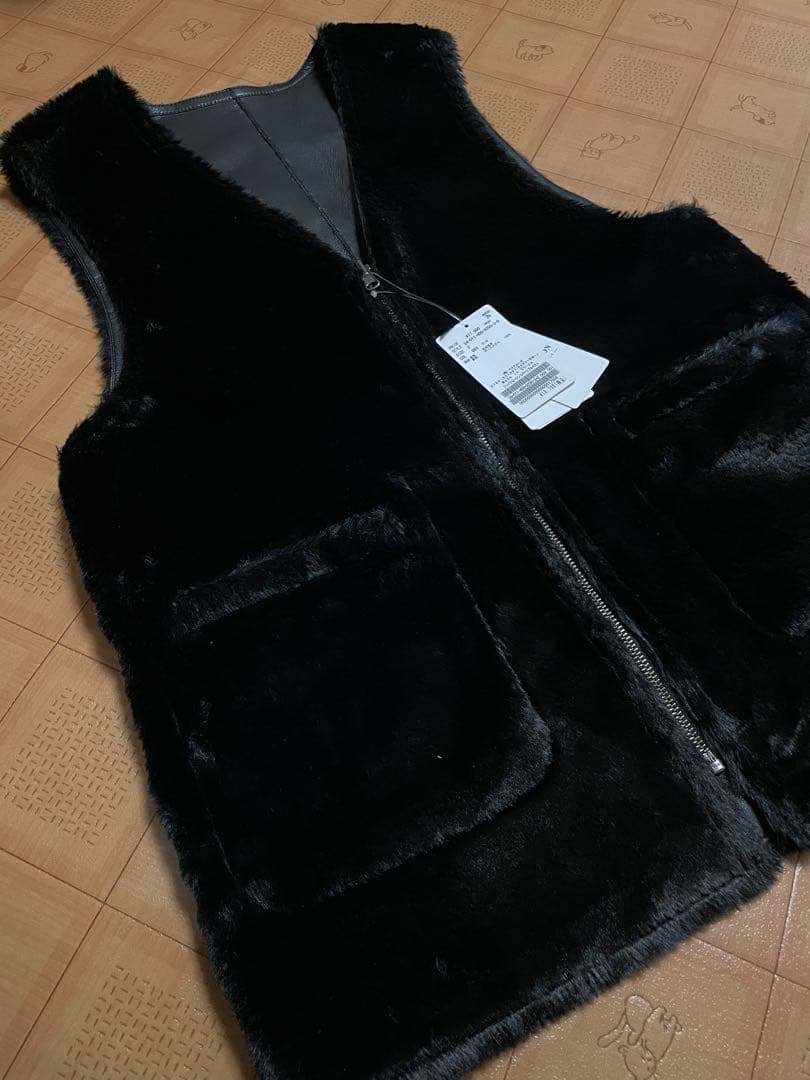 JOURNAL STANDARD フェイクムートンリバーシブルベスト