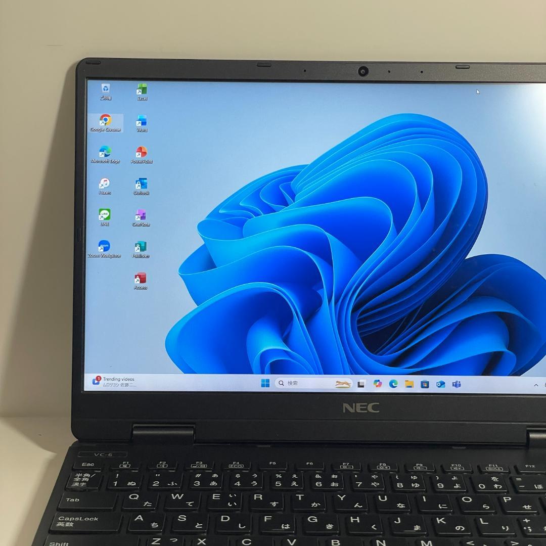 第10世代i5 NEC Versa Pro 軽量 ノートPC SSD win11