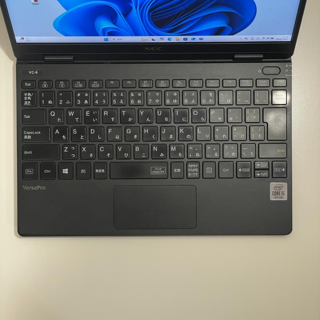 第10世代i5 NEC Versa Pro 軽量 ノートPC SSD win11