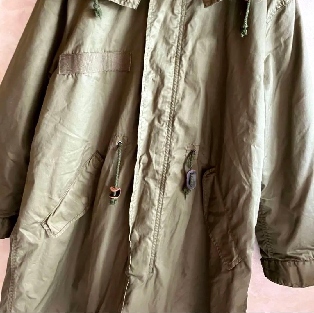 SHIPS シップス リアルファー ライナー着脱 M51 モッズコートM