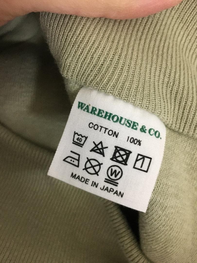 ウエアハウス 2025 美品タグ付き ジョングラッコー スウェット