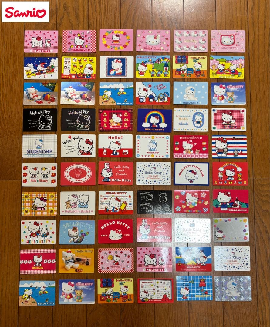 d*3様 サンリオ ハローキティ キャラクターズカード コレクターズカード 60