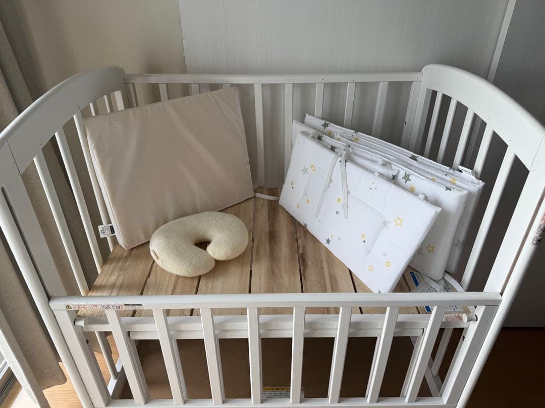 【直接お渡し千葉県】ハイポジションミニベッド アーチ（ホワイト）