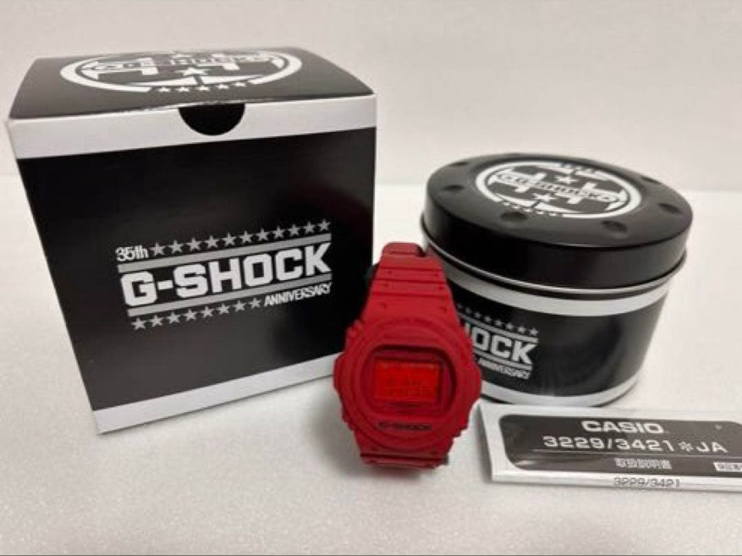 CASIO　G-SHOCK 35th DW-5735C-4JR レッド　マット
