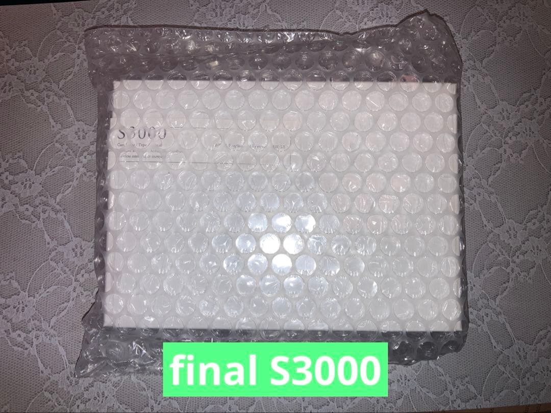 final S3000 有線イヤホン