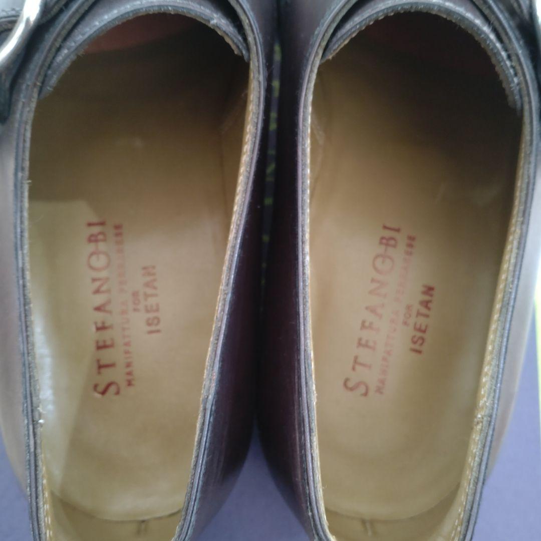 【最終価格】STEFANOBI モンクストラップシューズ