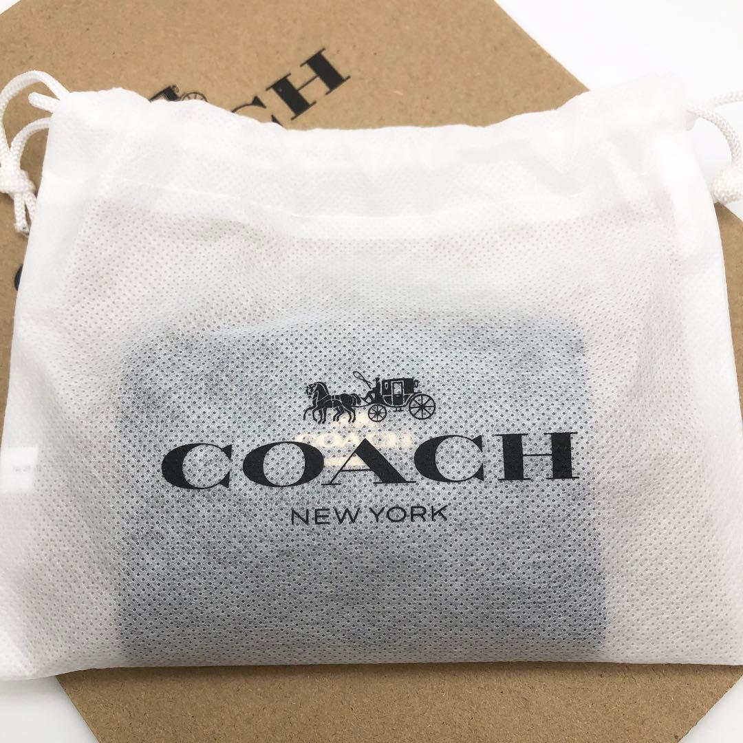 【COACH☆新品】フラップ カード ケース！ビジネスカードケース！ブラック！