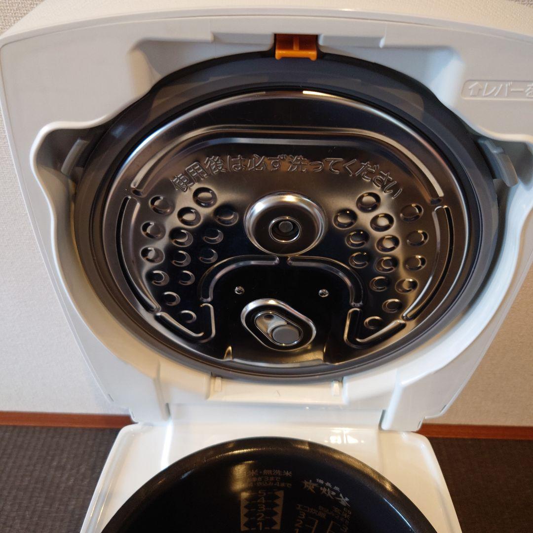 三菱電機 IHジャー炊飯器 5.5合炊き 炭炊釜 NJ-VEB10-W