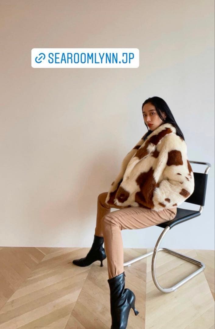 SeaRoomlynn シールームリン ECOファーショートcollarコート