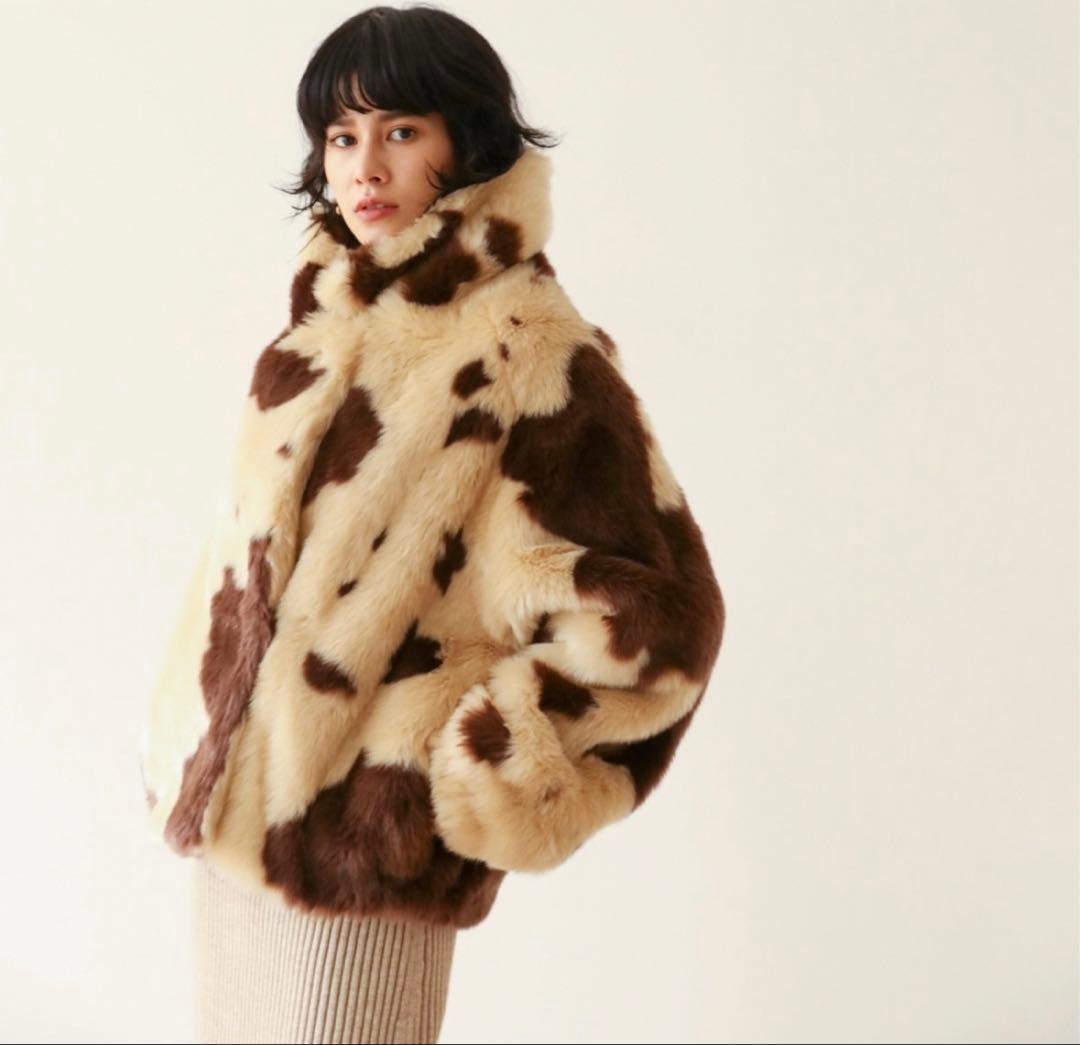 SeaRoomlynn シールームリン ECOファーショートcollarコート