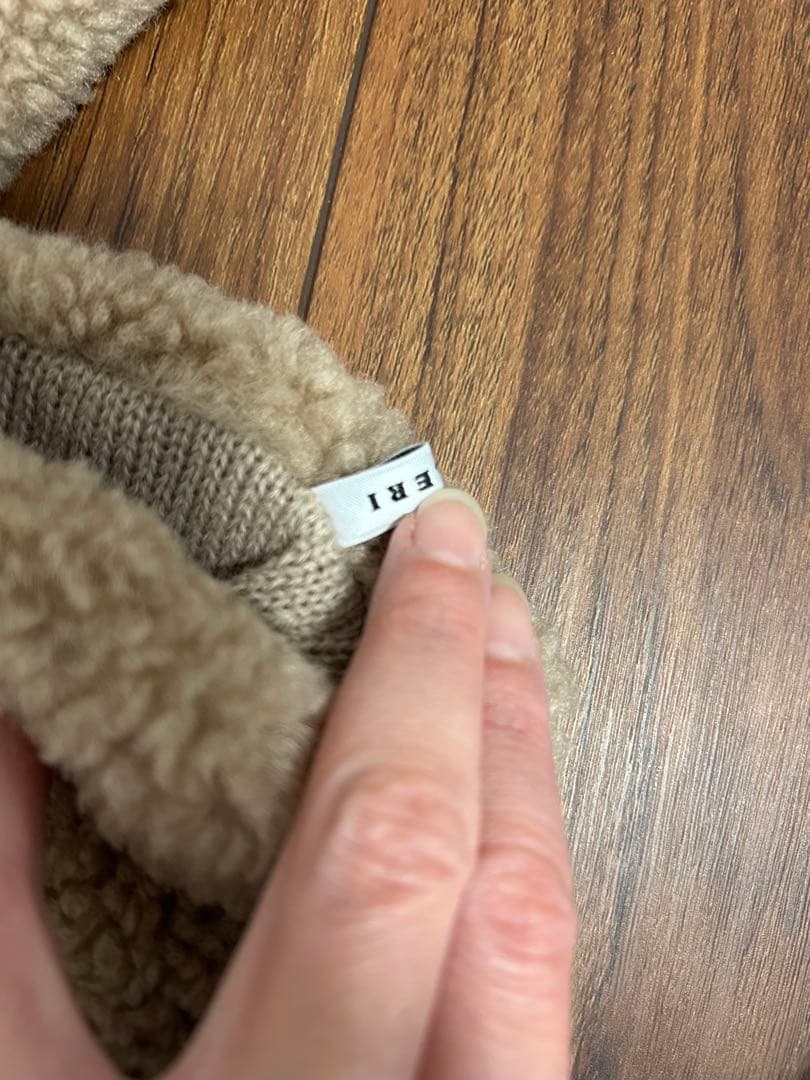 1/6までお値下げ　CELERI ドゥーズィエムクラス　　フリースミトン