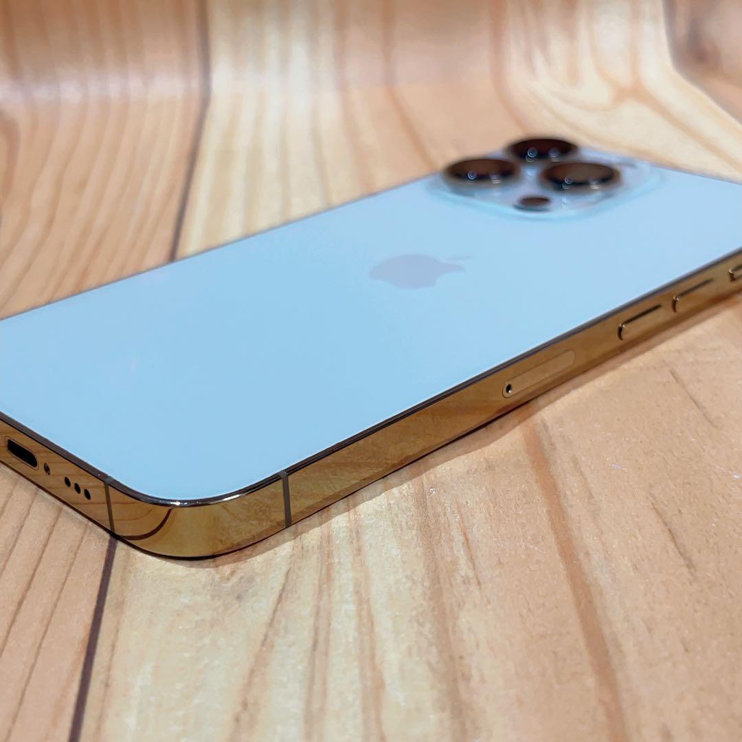 SIMフリー 本体 iPhone 13 Pro 128 GB ゴールド 595