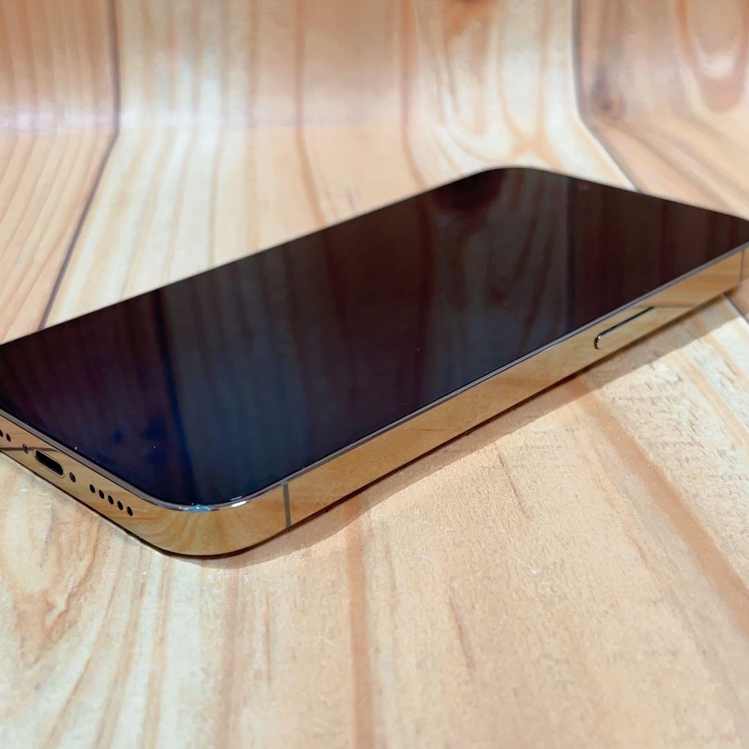 SIMフリー 本体 iPhone 13 Pro 128 GB ゴールド 595