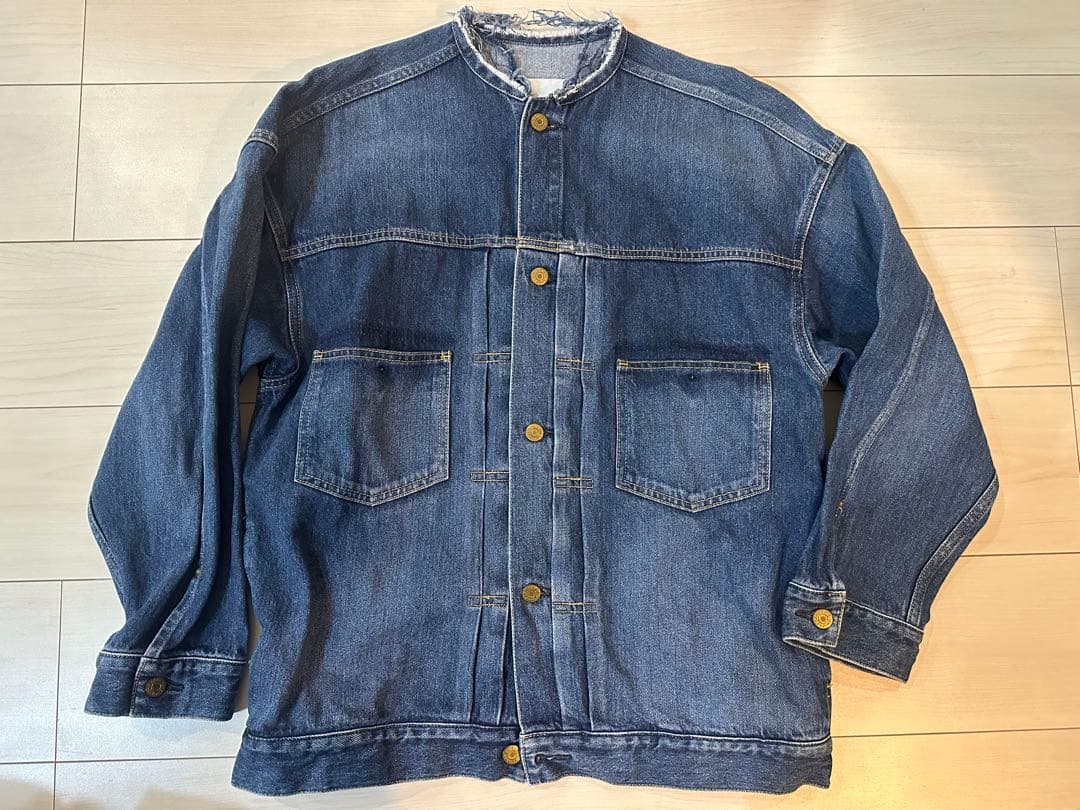 IENA リメイクルーズデニムブルゾン