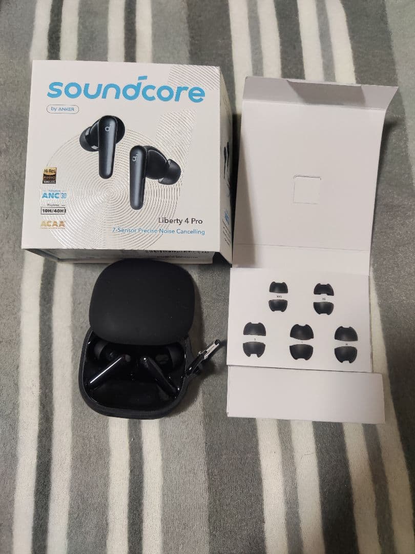 注意★Soundcore Liberty 4 Pro ワイヤレスイヤホン