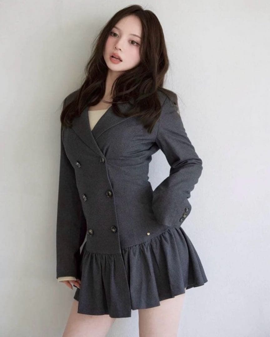 アンドマリーM Donna gather mini dress ANDMARY