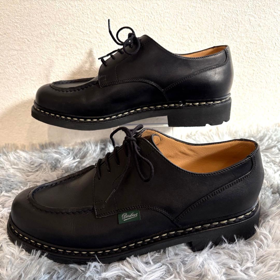 美品✨Paraboot CHAMBORD 黒 UK8 シャンボード パラブーツ