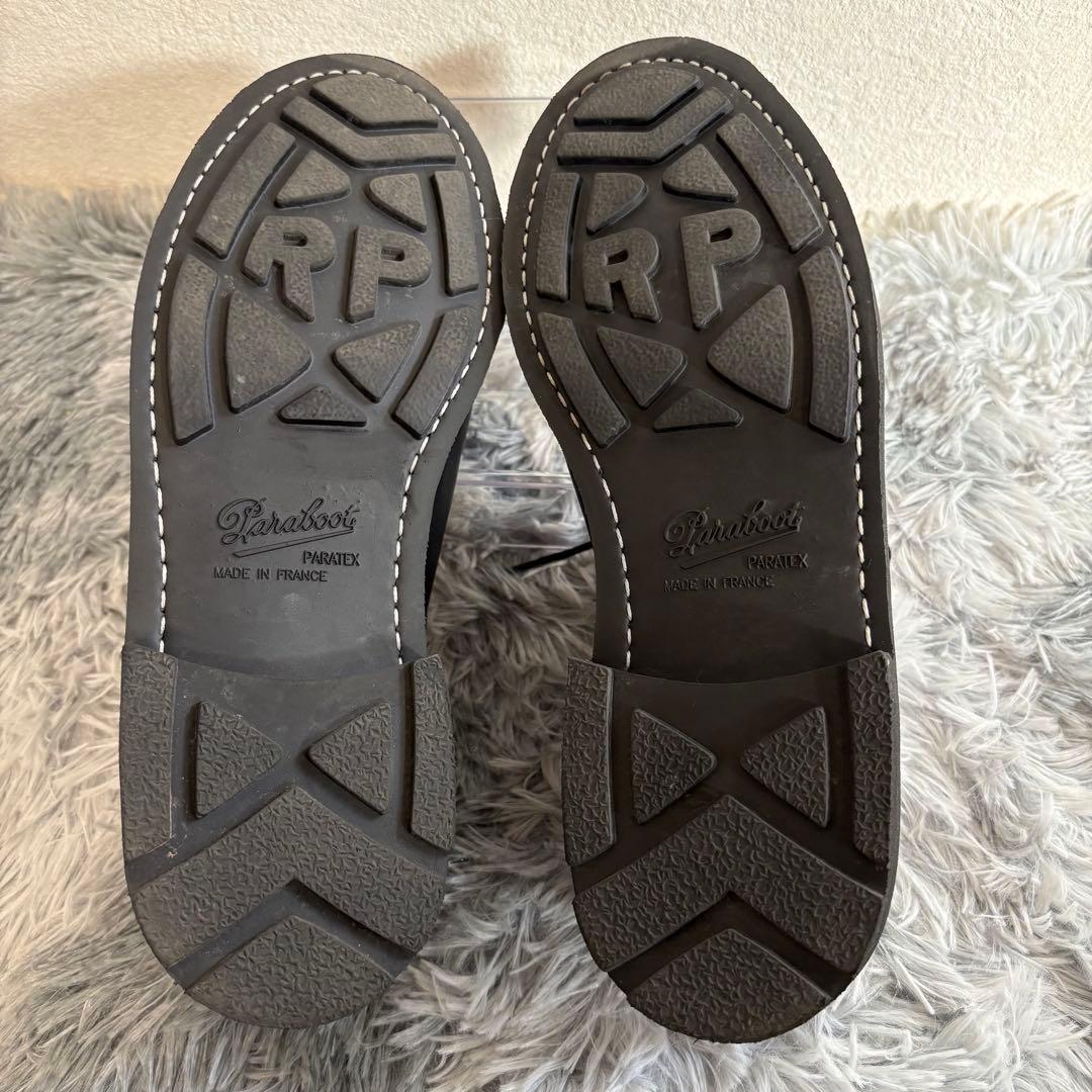 美品✨Paraboot CHAMBORD 黒 UK8 シャンボード パラブーツ
