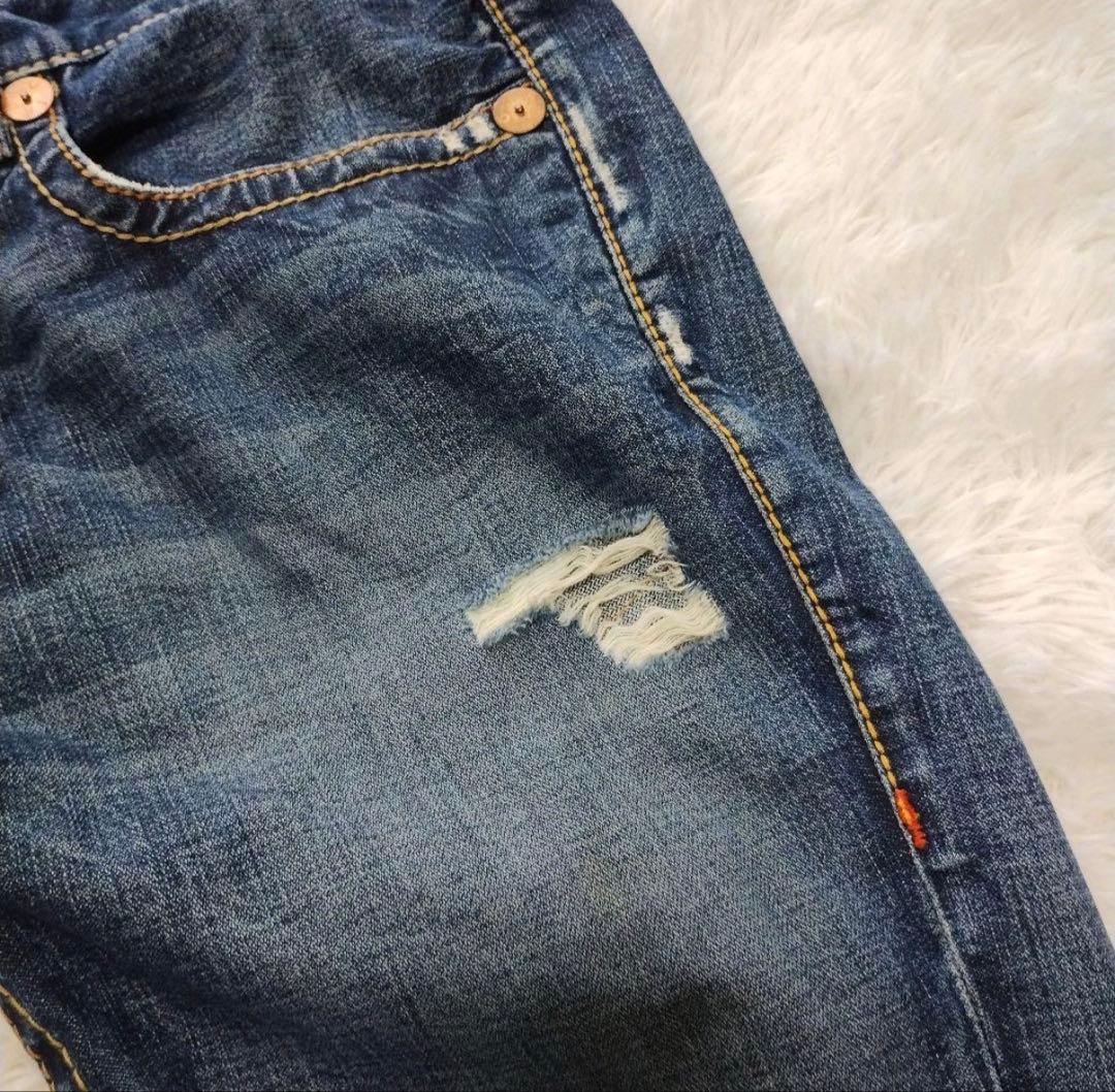 TRUE RELIGION RAINBOW JOEY フレアデニム