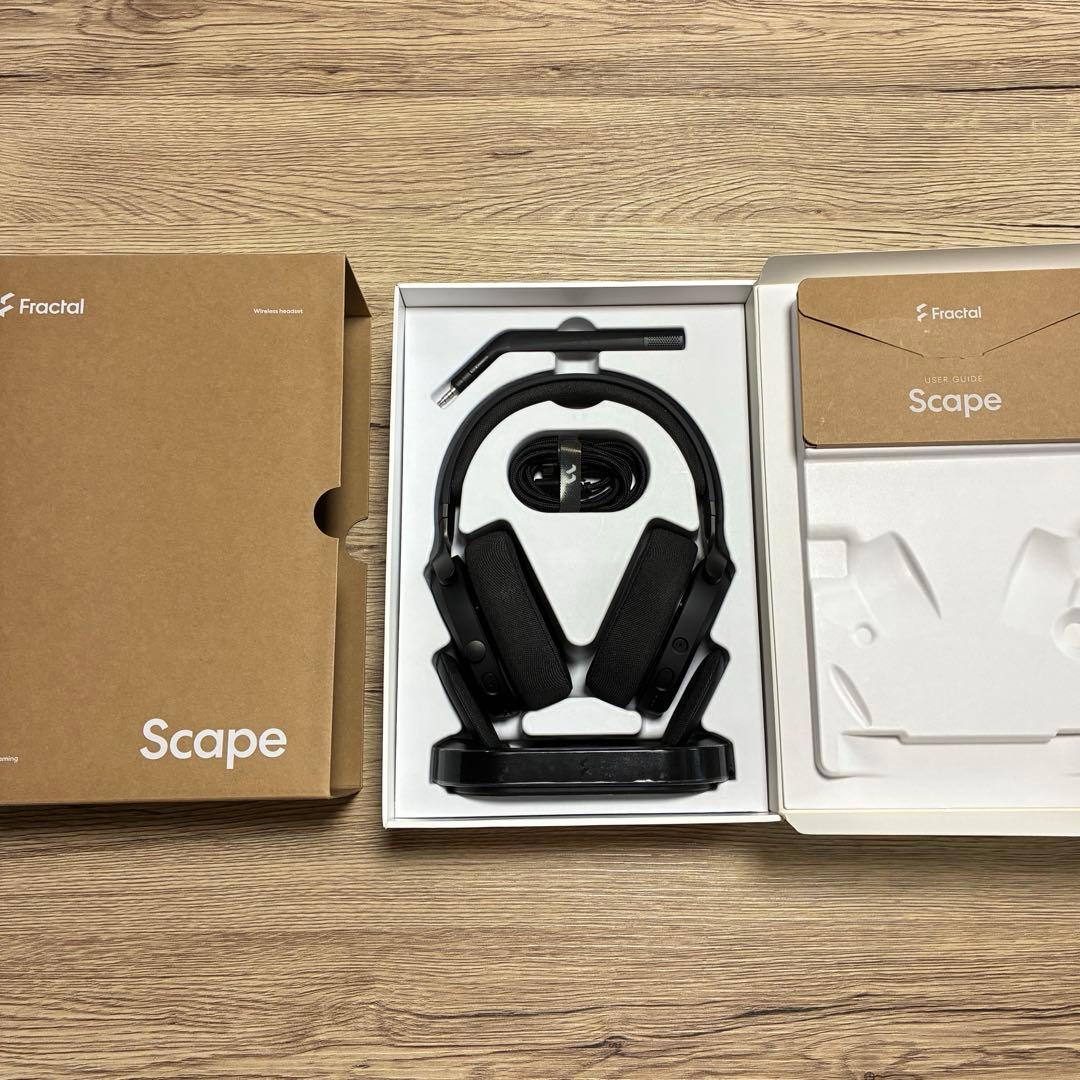 Fractal Design Scape Dark ヘッドセット