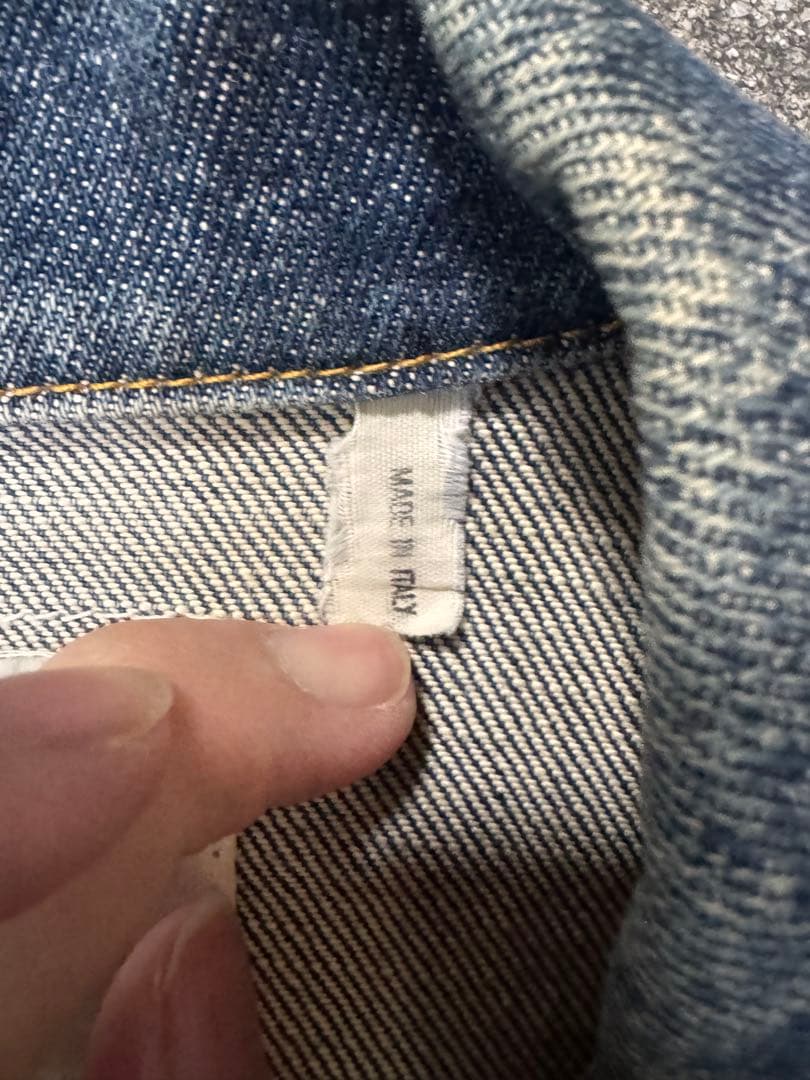 Helmut Lang 本人期 1998 インディゴデニムジャケット サイズ38