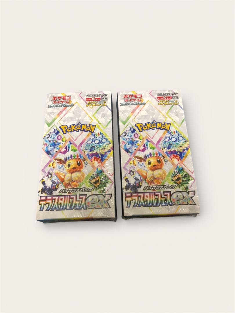ポケモンカード テラスタルフェスex 2BOX シュリンク付き新品未開封