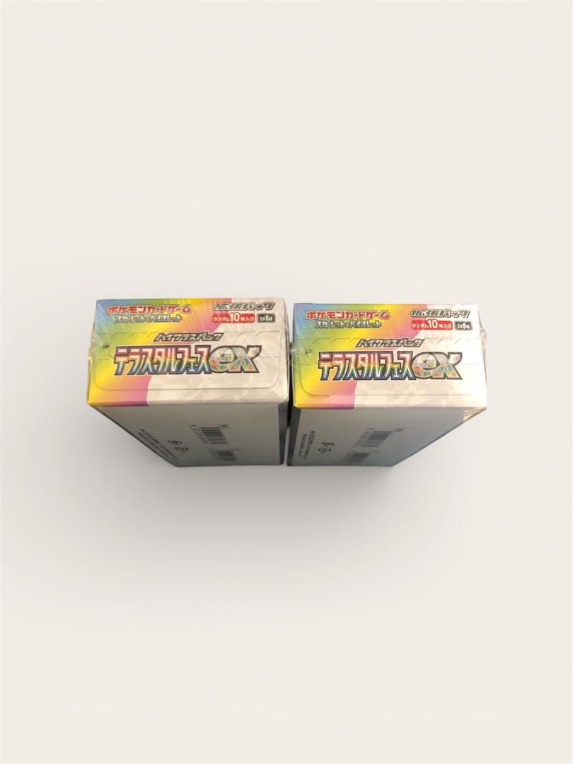 ポケモンカード テラスタルフェスex 2BOX シュリンク付き新品未開封