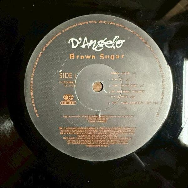 ディアンジェロのデビューアルバム『Brown Sugar』