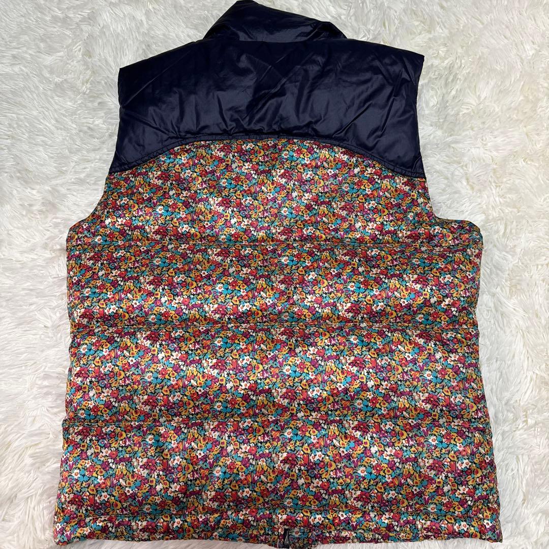 【希少】ノースフェイス　パープルレーベル　ヌプシ　ダウンベスト　花柄　別注　L