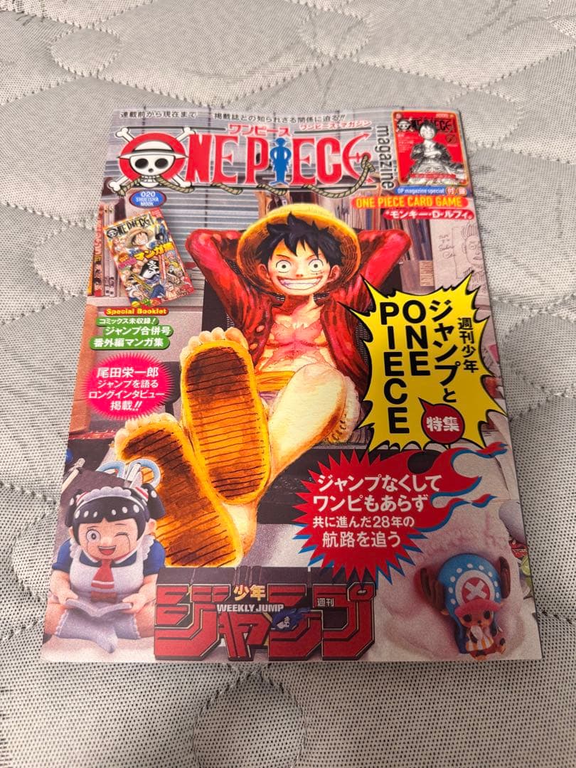 ワンピースマガジン　ルフィ　プロモ付き