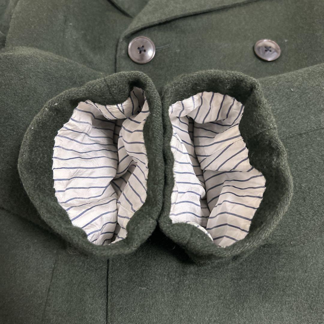 【上質】トゥモローランド ピルグリム ウールカシミヤ Pコート M 807