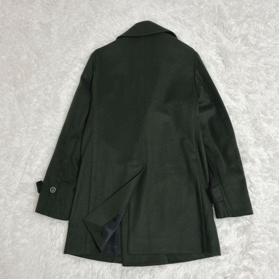 【上質】トゥモローランド ピルグリム ウールカシミヤ Pコート M 807