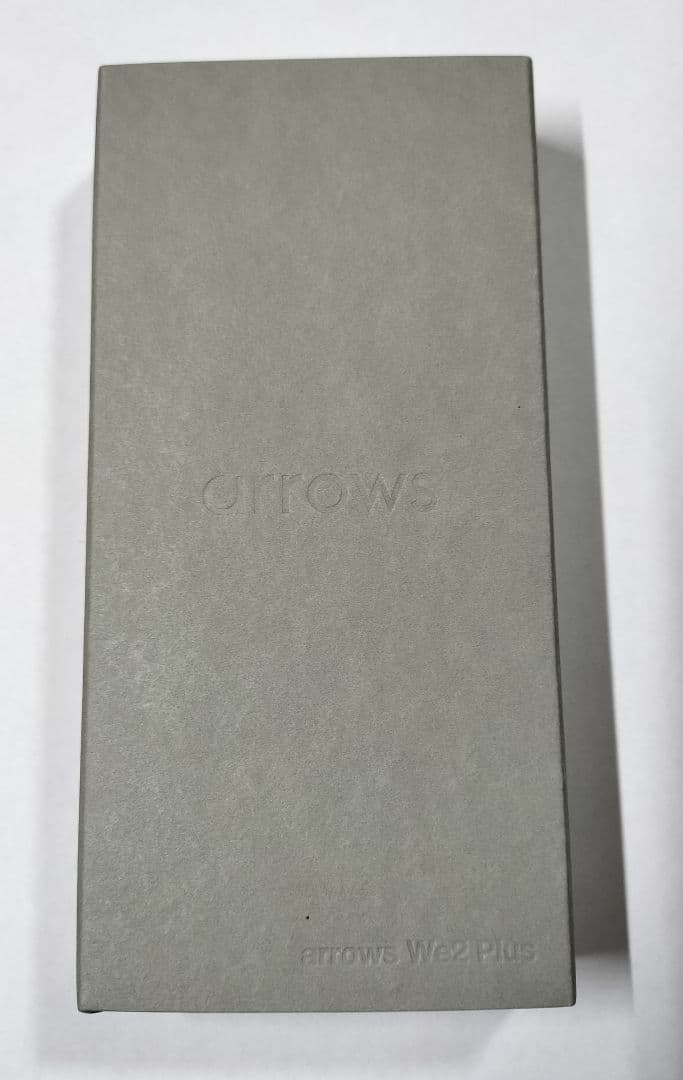 【新品未使用】arrows We2 Plus M06 シルバー SIMフリー