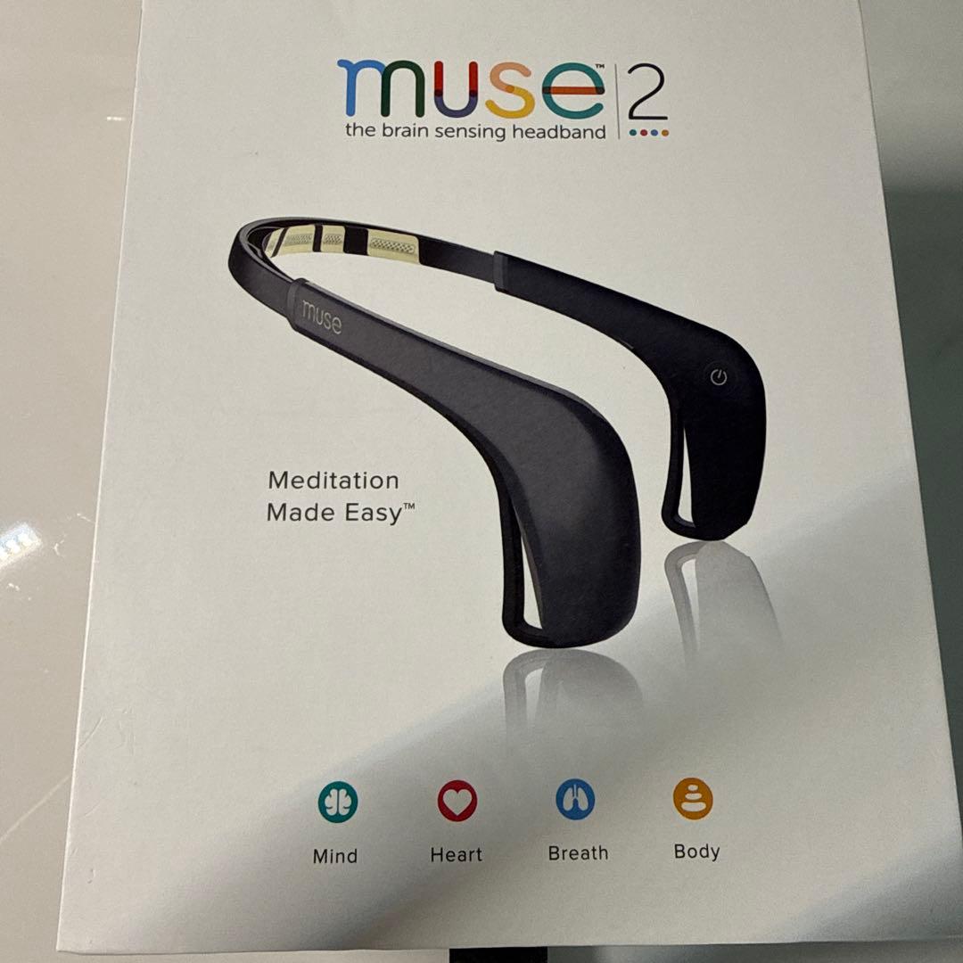 ば*す様 【定価44000円・使用数回のみ】muse2 脳波測定　瞑想